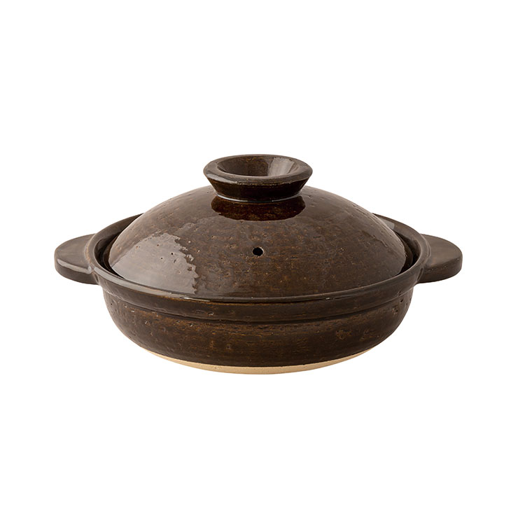 長谷園 IH対応土鍋 小 2〜4人用 長谷製陶 IH 伊賀土鍋 卓上鍋