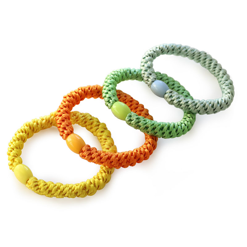 Jewel VOX ヘアゴム おしゃれ 4色セット 髪ゴム 子供 キッズ ブランド