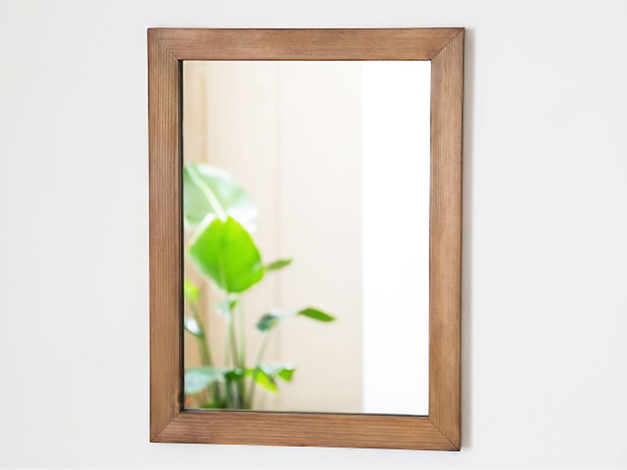 洗面台 鏡 木枠 交換 diy 洗面鏡 /パイン 400×300 木枠幅30mm/ 姿見