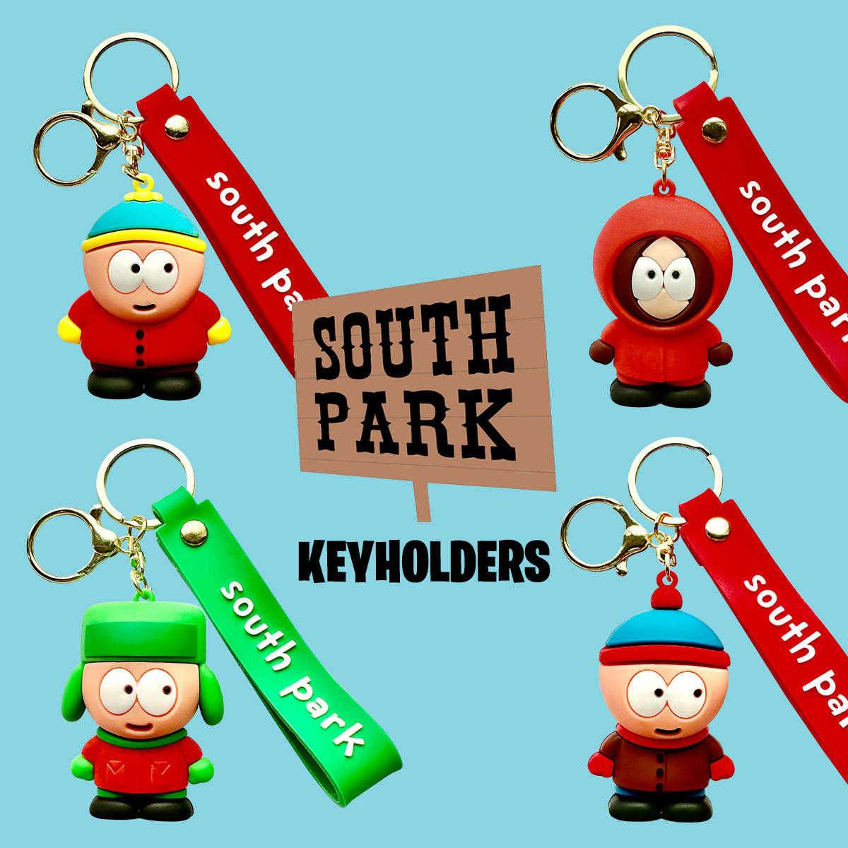 サウスパーク マスコット キーホルダー 全4種 SOUTHPARK アニメ
