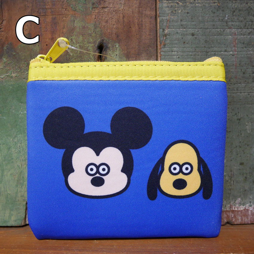 MICKEY MOUSE（ミッキーマウス） ミニフラットポーチ ディズニー 松本