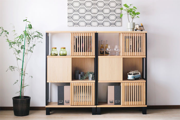 希少 リンホーリン LynnHollyn エタジュール オープンシェルフ 飾り棚