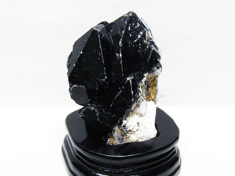 山東省産 モリオン 純天然 黒水晶 クラスター [t728-2344]