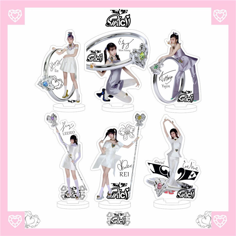 2番目半額 IVEグッズ アクリルスタンド IVE SWITCH 卓上 10cm アイヴ