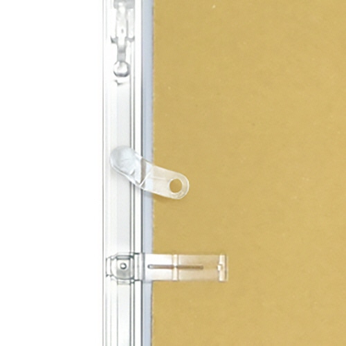 TANOSEE アルミ賞状額縁 B4八二 シルバー 1枚（ご注文単位1枚）【直送