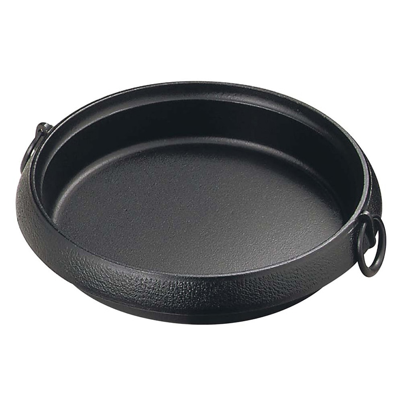 南部 鉄 すきやき兼餃子鍋（木蓋付） 24cm 20044 1個（ご注文単位1個