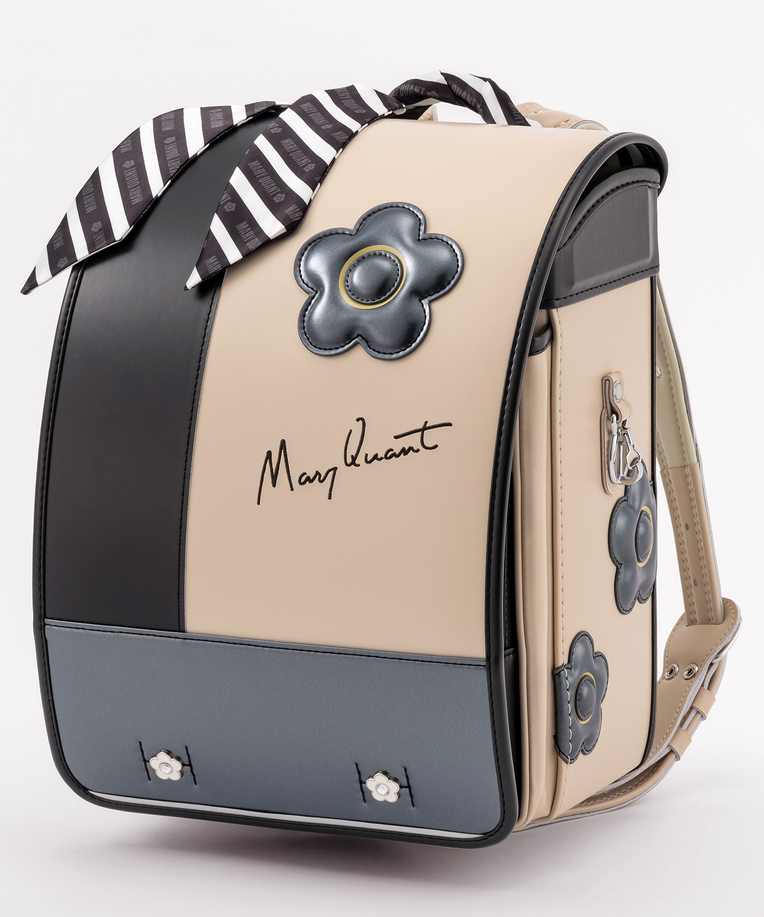 MARY QUANT(マリークワント)デイジーストライプランドセル【予約