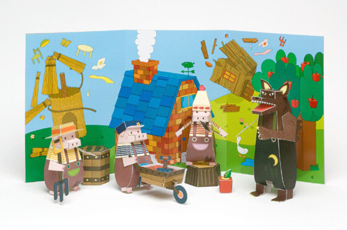 ソロルファクトリー オンラインショップ / さんびきのこぶた