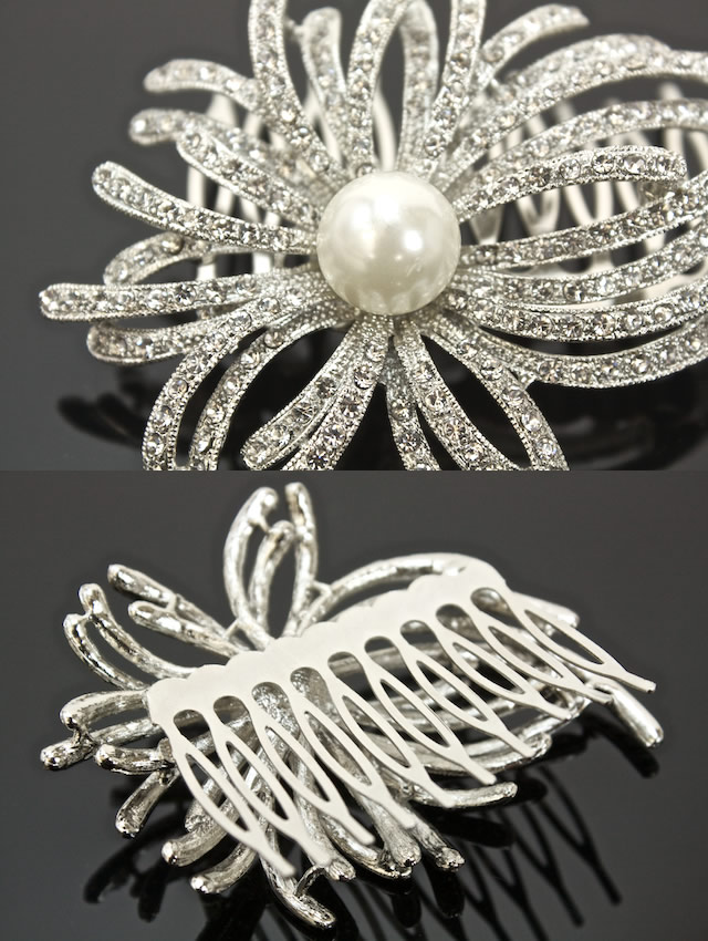 ヘアアクセサリー パール ビジュー| きもの館 創美苑