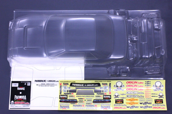 Nissan One-Via S13 240SX Coupe w- Flipups Origin Labo 1-10 Body
