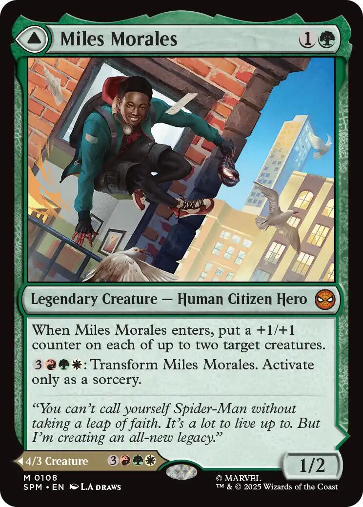 Miles Morales [Foil] #108 Prices | Magic Marvel Spider-Man | Magic