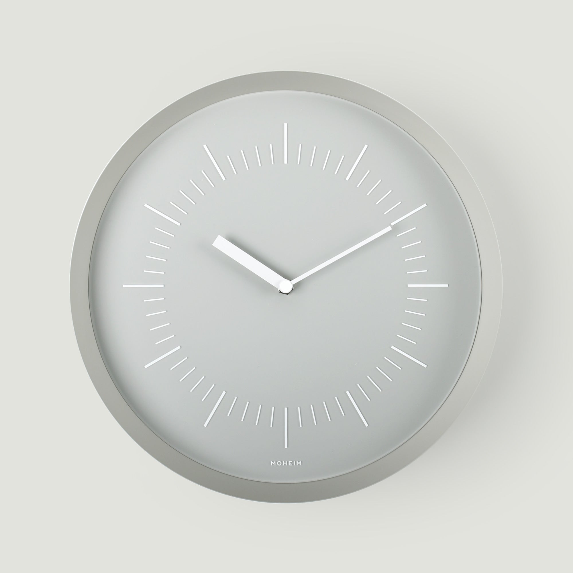 HORN 掛け時計 | シンプルで静かなウォールクロック [MOHEIM]