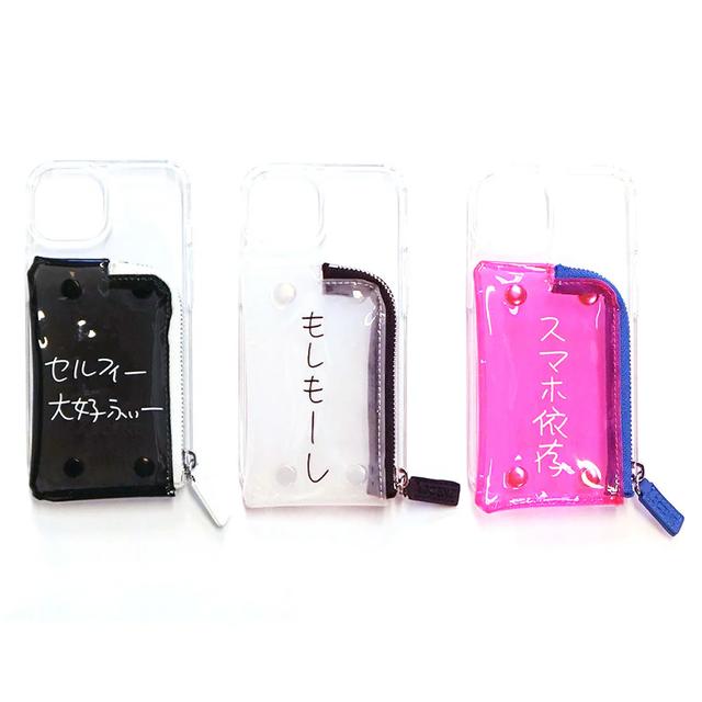 KenKagami × A SCENE】【iPhone14Pro】B&C PVC clear case ＜スマホ