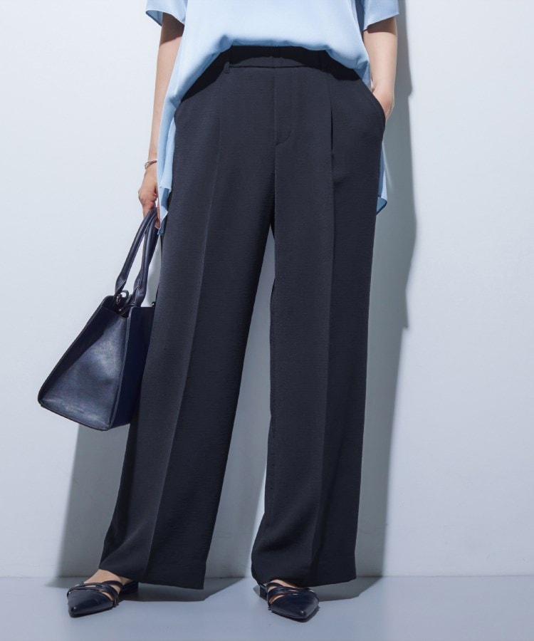 着る日傘／遮熱／UVケア】ワイドパンツ（フルレングスパンツ