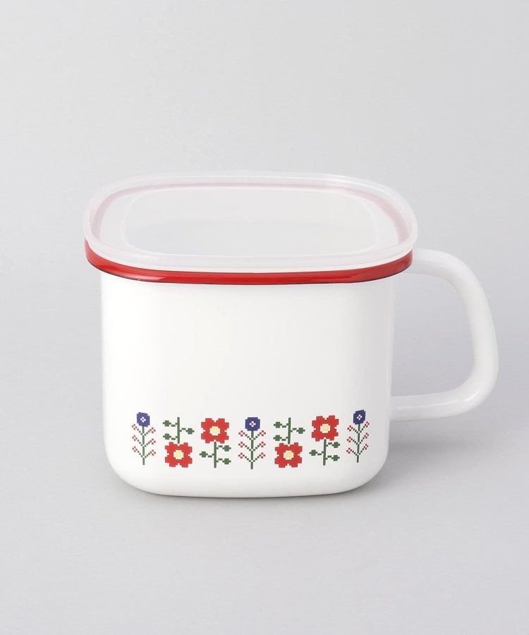 角型みそポット ＜富士ホーロー＞（保存容器・ストッカー） | 212