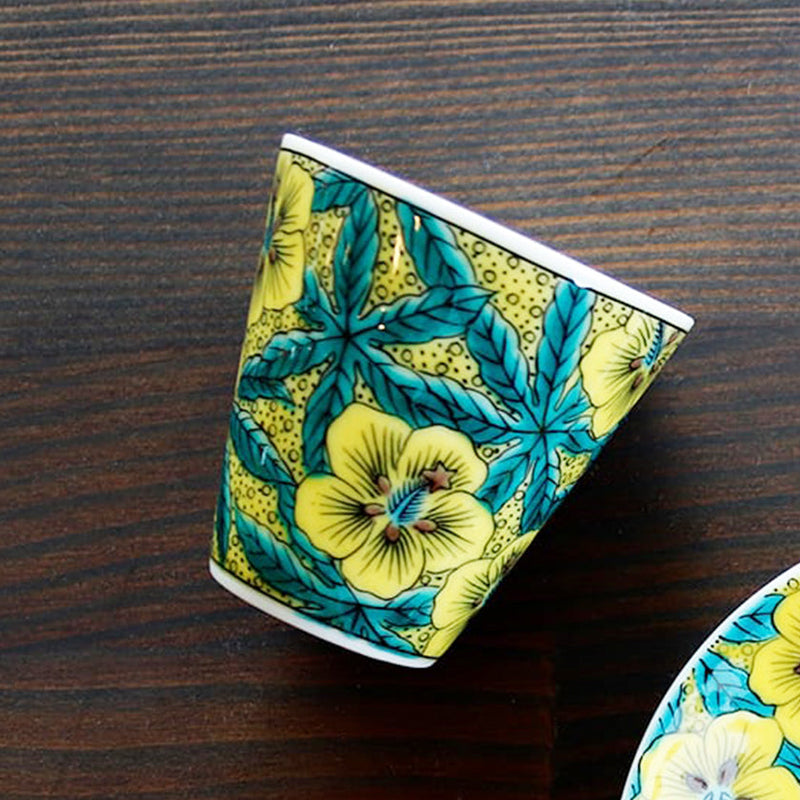 吉田屋風葵 YOSHIDAYAHUAOI｜九谷焼【おちょこ】 ｜ARTISAN