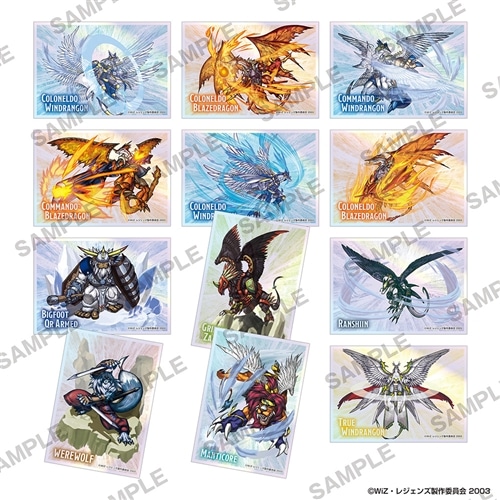 二次】 レジェンズ 甦る竜王伝説 オーロラアクリルカードB Box: グッズ