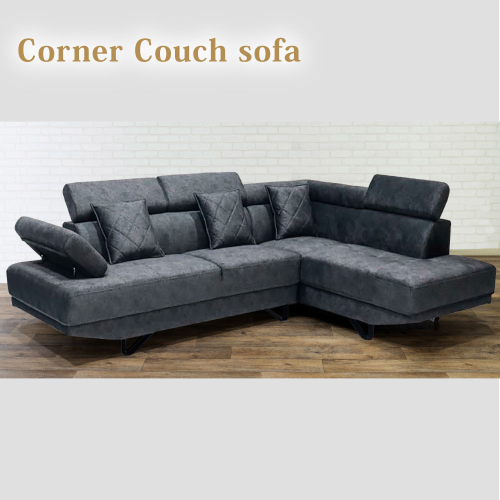 シド2 ファブリック カウチソファ ダークグレーのご購入はこちら