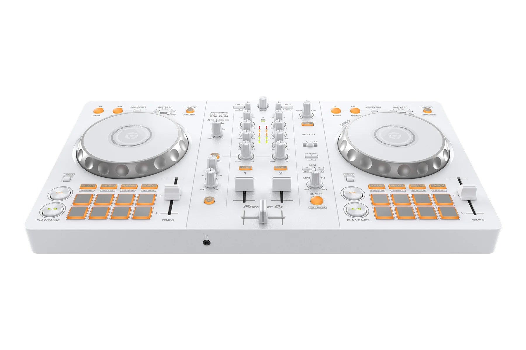 Pioneer DJ DDJ-FLX4-W Limited Edition DJ Controller (White) – DJ