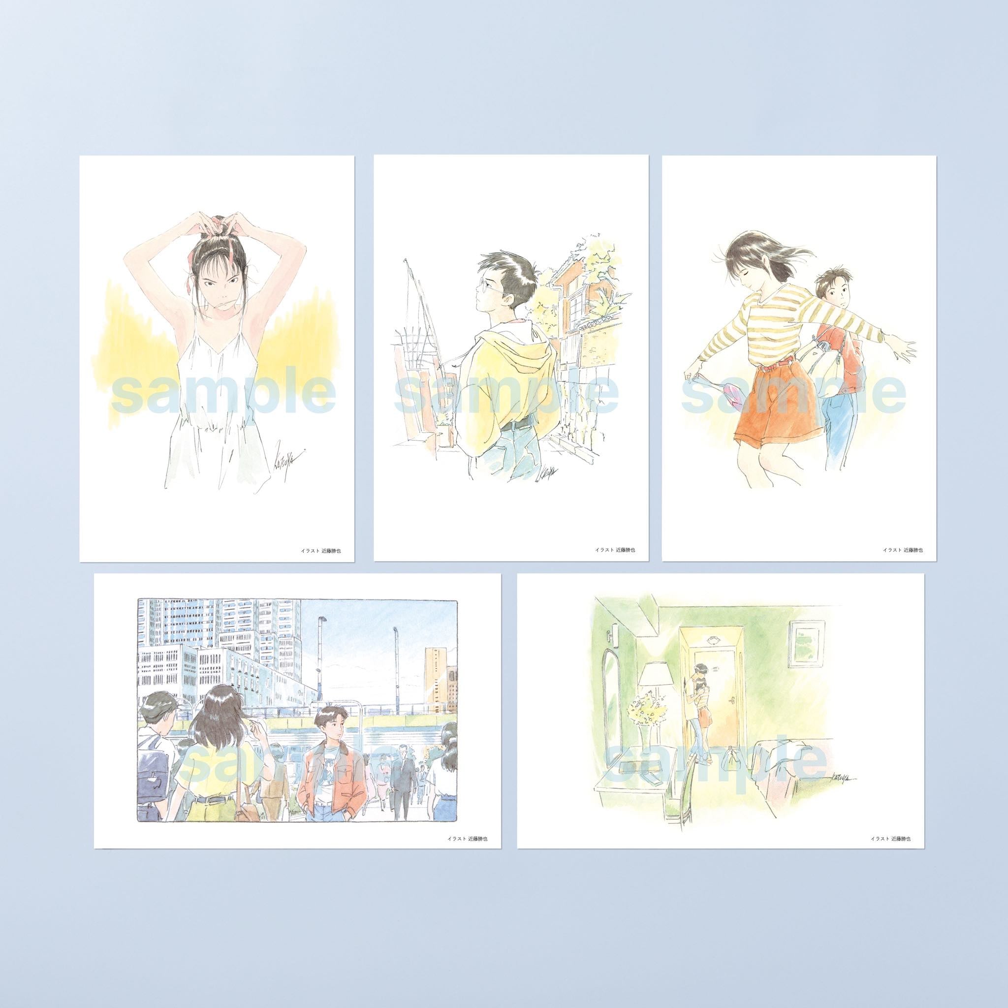 海がきこえる』原作小説 挿画ポストカードセット – Filmarks Store