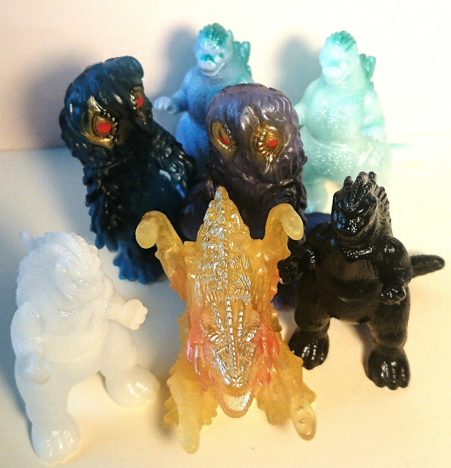 東宝怪獣大図鑑 60mm ゴジラストア Ver.1.5 | tsのブログ