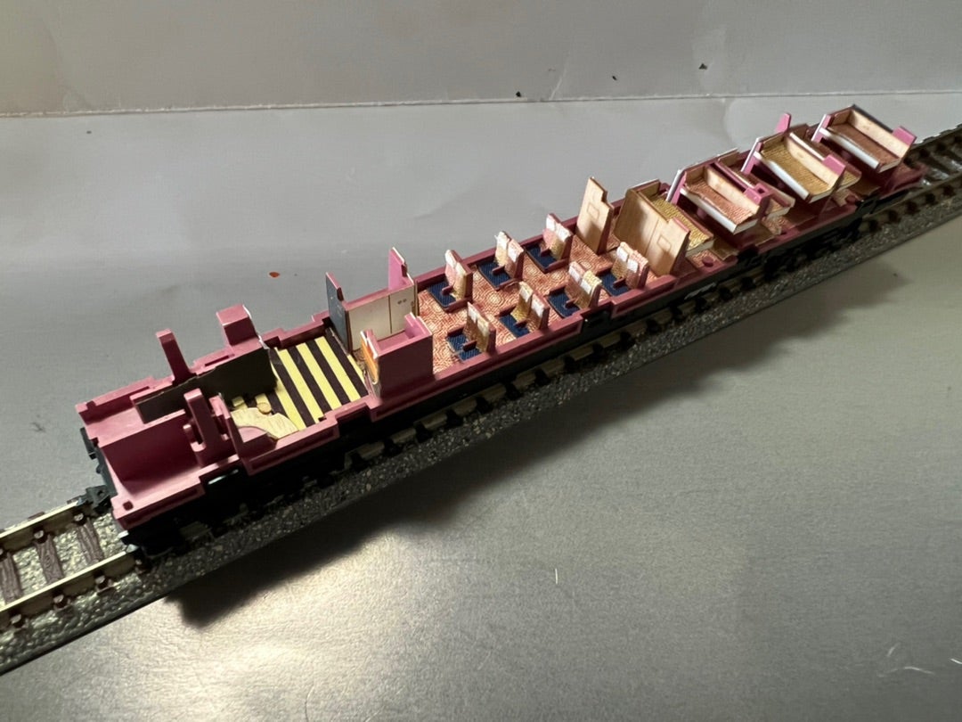 TOMIX「WEST EXPRESS銀河」にエヌ小屋パーツを取り付け | HK01の徒然ブログ