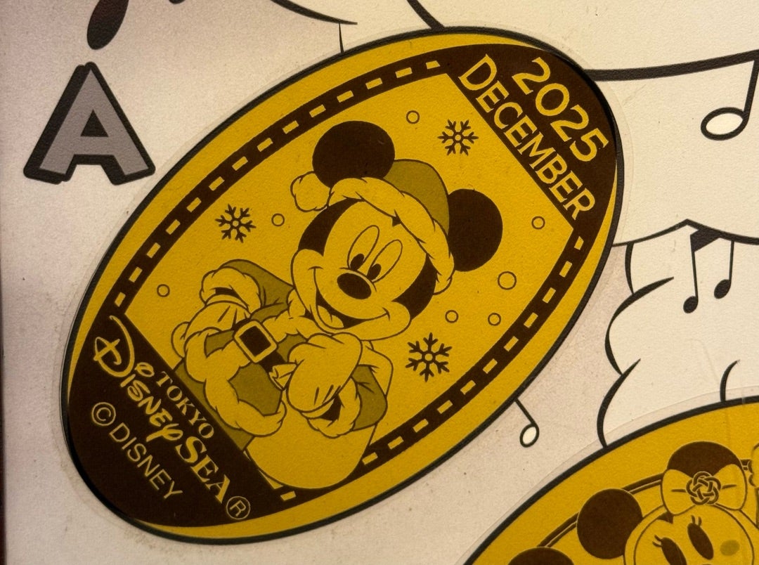 スーベニアメダル 東京ディズニーシー マンスリー 2025年12月