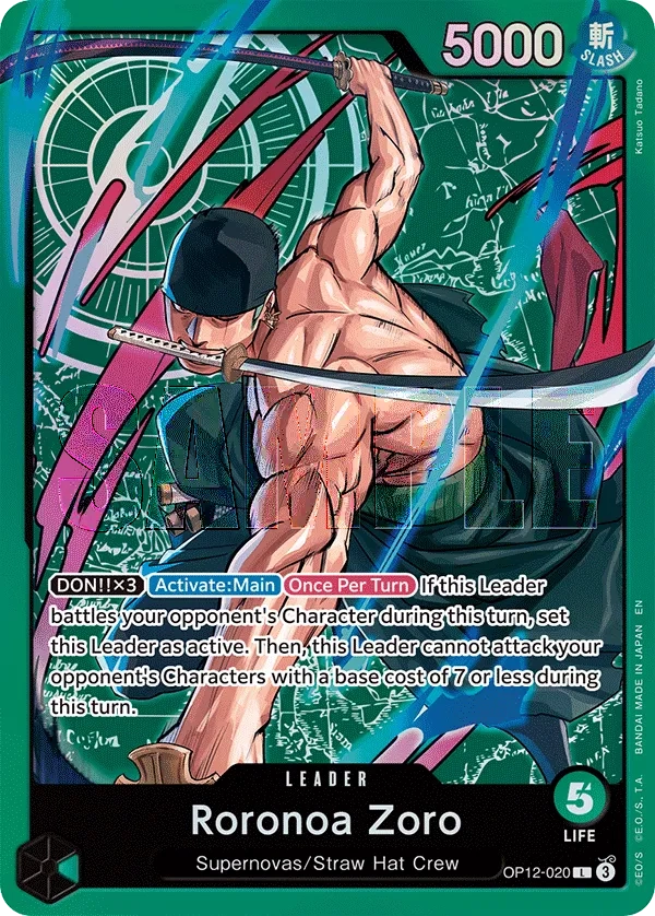 P-045 Roronoa Zoro One Piece Card Game Card | One Piece Card Game