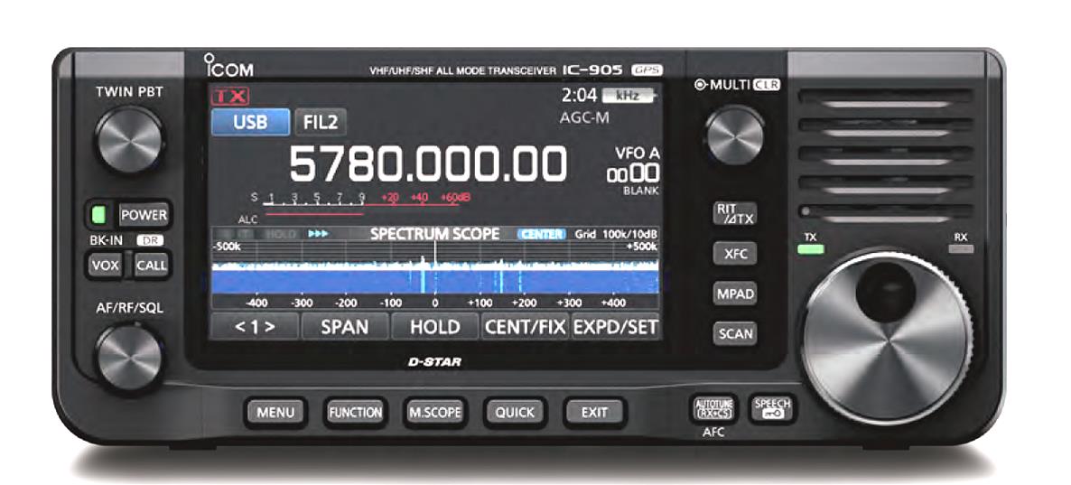 ICOM IC-905 ICOM IC-905 VHF/UHF/SHF All Mode Base/Portable