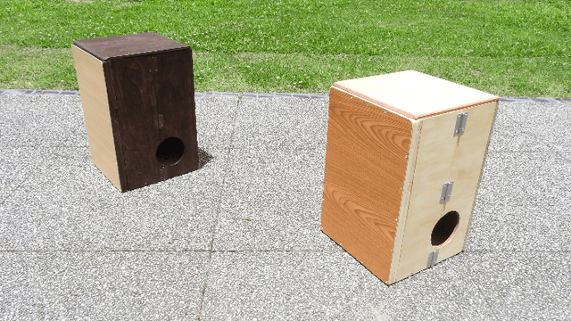 持ち運びも音も妥協したくない方に。紙袋サイズの箱型打楽器「どこでも