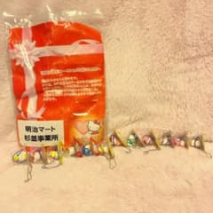 希少レア ハローキティ ゼリーカップ ストラップ フィギュア 明治