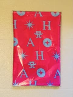 浜崎あゆみ フェイスタオル 最安値 新品 モノグラムピンク TA限定