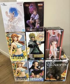 人気フィギュアまとめ売り 8点セット - メルカリ
