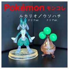 Pokémonモンコレ劇場版クリアver.『ルカリオ／ウソハチ』初期 TOMY製