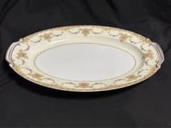 レア品訳あり ノリタケ ディナープレート 月桂樹M印 オキュパイド