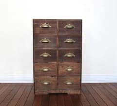 ICCA 10杯の引き出し棚 和家具 古家具 アンティーク 明治大正 - メルカリ