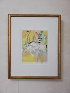 アート675 「サーカス 1」 チェコのリトグラフ(石版画) インテリア