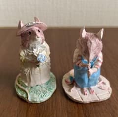 ブランブリーヘッジ プリムローズ とウィルフレッド ピューター製