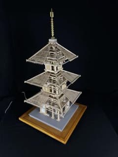 法起寺 神社 建築模型 1/50 - メルカリ