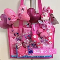 ディズニー ミニパル 5点セットトートバッグ カチューシャ