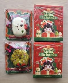 メロジョイ クリスマス限定 リースパン チーズベア アクスタ スタンプ