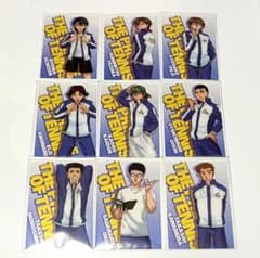 ⑭テニスの王子様 シャイニングクリアカード3 ジャージ コンプ 9枚