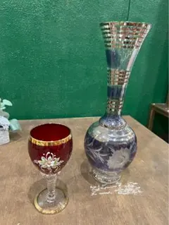 2026年最新】ボヘミア 金彩 花瓶の人気アイテム - メルカリ