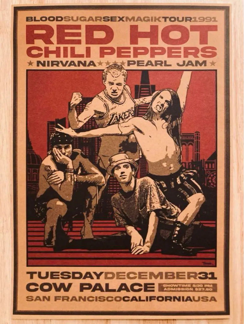 2026年最新】レッチリ ポスターの人気アイテム - メルカリ