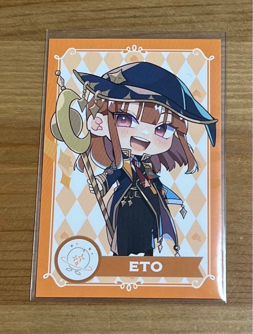 カラフルピーチ魔法学園 トレカ えとさん ミニキャラ - メルカリ