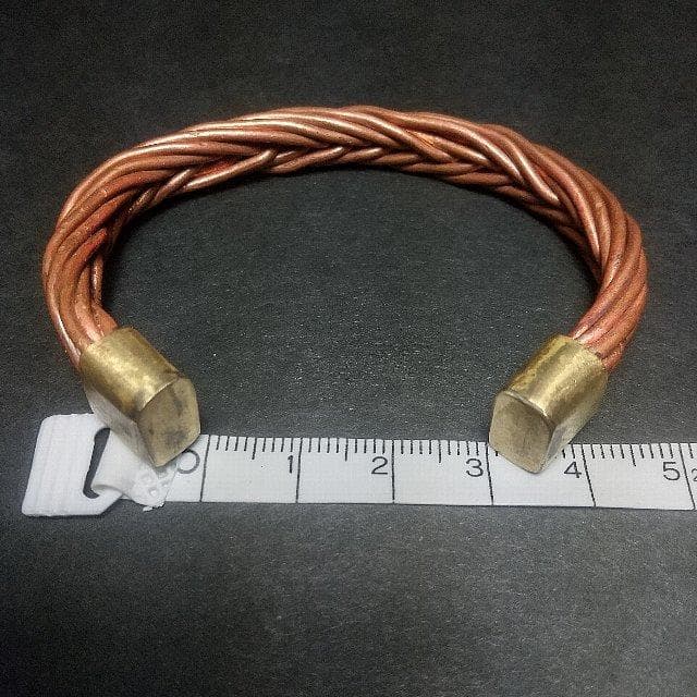 銅 バングル Viking warrior solid 17.3cm