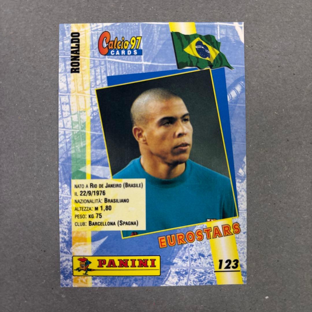 ロナウド バルセロナ Ronaldo Calcio 97 トレーディングカード X8915090367