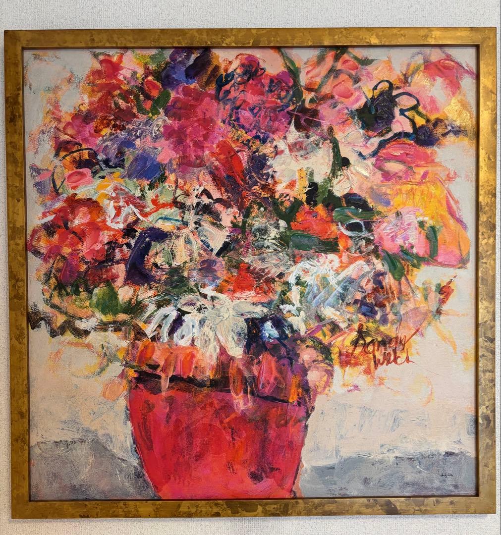 Francfranc SANDY WELCH アートボード フローラ ピンク SANDY WELCH アートボード フローラ ピンク | Francfranc（フラン