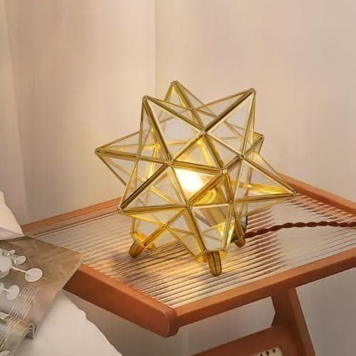 Cerdeco 幻想的に広がる星のシルエット テーブルライト スタンド照明