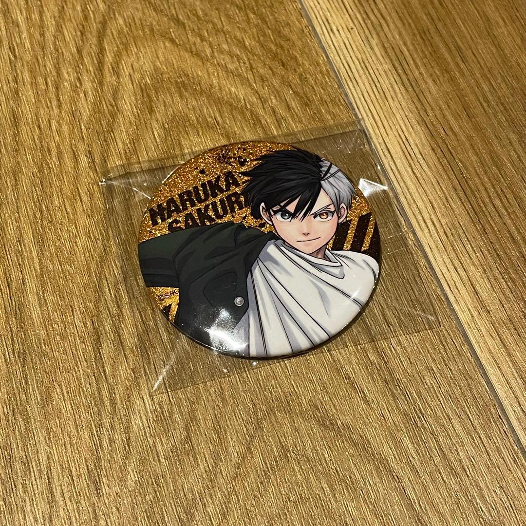 WIND BREAKER ウィンブレ展 ランダムグリッター缶バッジ 桜遥 - メルカリ